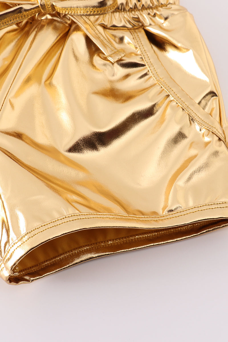 Yellow laser shorts