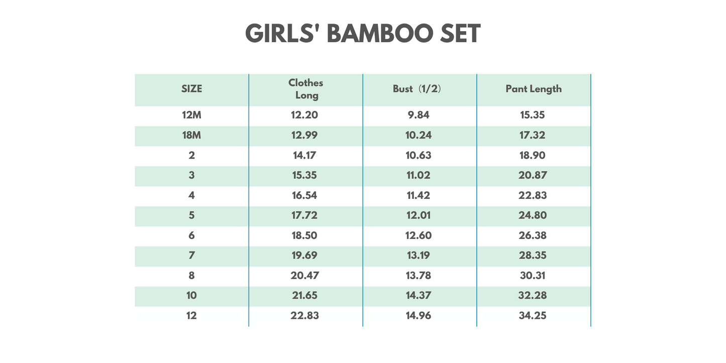 Pink character bamboo pajama set