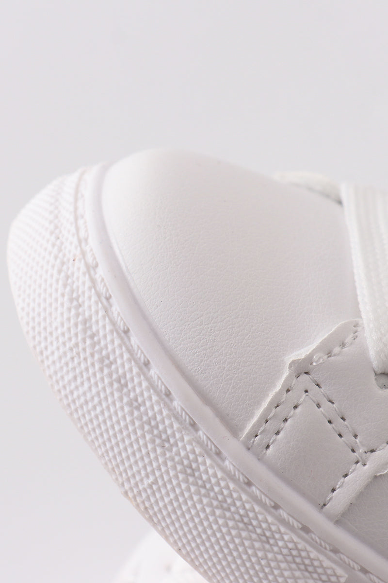 White star glitter sneaker (toddler to big kids)