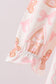 Pink gingerbread embroidery ruffle bloomer set