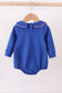 Blue character embroidery bubble