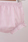Pink christmas tree embroidery bloomer set