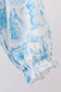 Blue snowman christmas tree smocked bubble