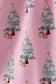Pink christmas tree bamboo dress