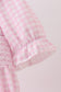 Pink grinch smocked dress