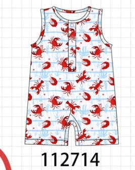 Lobster print muslin jonjon