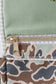 Camouflage deer print backpack