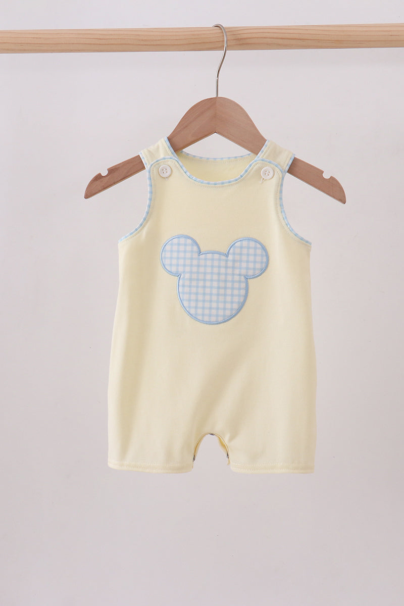 Yellow character applique jonjon