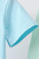 Blue watermelon truck seersucker shorts set