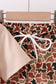 Camouflage crab applique shorts set