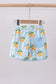 Blue lemon swim trunks