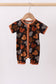 Brown character bamboo romper