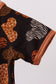Brown character bamboo romper