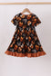 Brown character bamboo dress