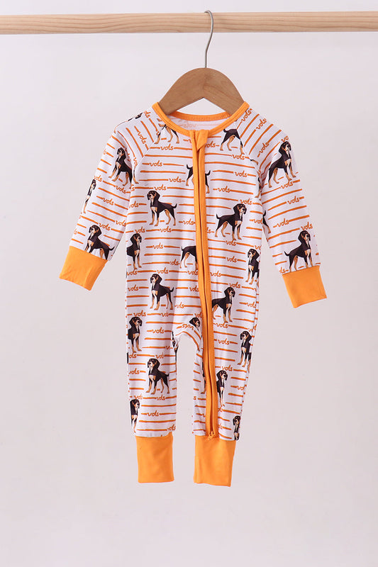 Tennessee vols bamboo zipper romper