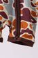 Camouflage print bamboo pajama romper