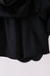 Black scalloped active  mom&me dress