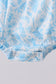 Blue bunny smocked peter pan collar bubble
