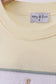 Yellow cross sheep embroidery top