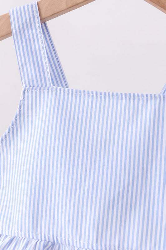 Blue Stripe 2pc Swimsuit