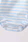 Blue Sports Ball Stripe Applique Bubble