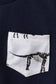 Navy dinosaur print shorts set