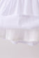 White Bow Smocked Jacquard Dress