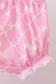 Pink Bow Bloomer Set