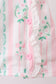 Pink floral print bow dress