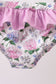 Purple Hydrangea UPF Swim Set