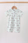 Green Stripe Shark UPF Swim One-Piece