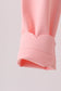 Pink Scalloped Yoga Active Leggings