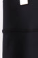 Black Scalloped Mom Yoga Active Leggings