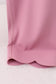 Lilac Scalloped Mom Yoga Active Leggings