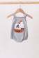 Gray Ship Applique Bubble