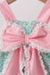 Pink Bow Floral Bubble