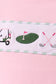 Green Golf Embroidered Skorts Set