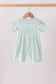 Green Golf Embroidered Romper