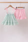 Green Golf Embroidered Ruffle Set