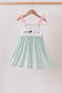Green Golf Embroidered Dress