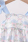 Blue Floral Bubble