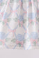 Blue Floral Bloomer Set