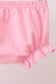 Pink Bow Print Bloomer Set
