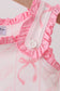 Pink Bow Print Bubble