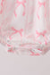 Pink Bow Print Bubble