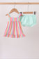 Rainbow Stripe Bloomer Set