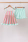 Rainbow Stripe Ruffle Set
