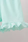 Rainbow Stripe Ruffle Set
