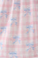 Pink Gingham Bow Print Dress