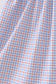 Blue Apple Smocked Plaid Dress